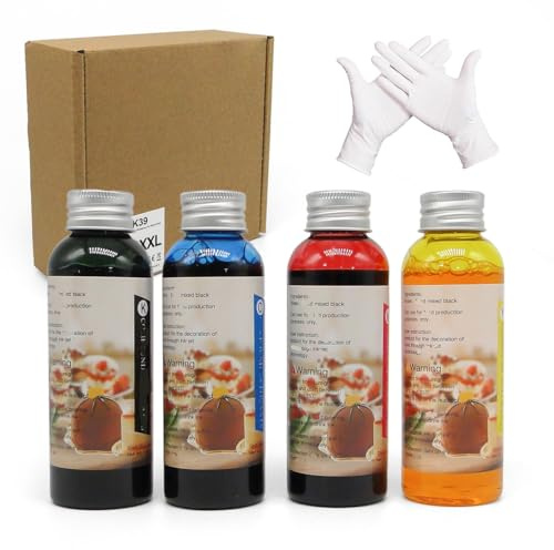 BJ-INK Ink Refill for C88 C88+ WF7710 ET2720 ET15000 WF3640 WF7110 WF7210 WF3610 Inkjet C AKE DIY Bottle C A K E Maker C A K E Printer Coffee Printers