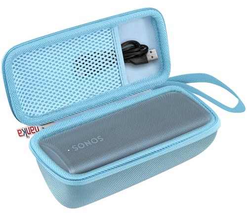Khanka Hard Case Compatible with Sonos Roam 2 / Sonos Roam/Sonos Roam SL Portable Waterproof Bluetooth Speaker,Case Only