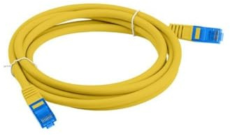 Lanberg Starres UTP-Netzwerkkabel, Kategorie 6, PCF6A-10CC-0300-Y, Gelb, 3 m