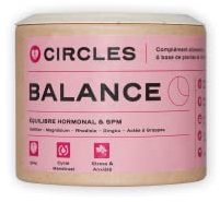 BALANCE Circles – Integratore Ciclo Mestruale Donna | Con Agnocasto, Rhodiola, Ginkgo, Magnesio e Vitamina B6 | Equilibrio Ormonale, SPM e Dolori Mestruali