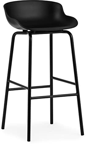Normann Copenhagen Hyg Barhocker 75 cm Schwarz