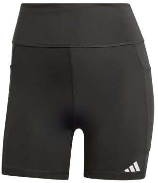 adidas Donna Own the Run Short Leggings, Black, M 6 inch
