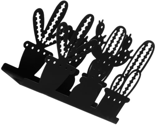 Zerodeko Porta Tovaglioli in Metallo A Forma Di Cactus in Stile Vintage Per Tavolo Da Pranzo Da Cucina