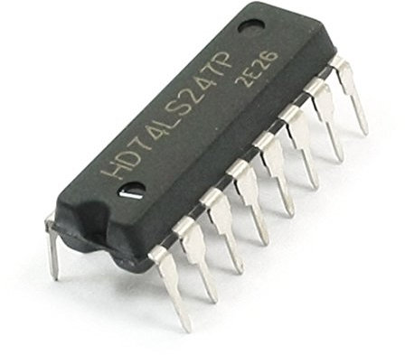 SN74LS247N 2,54 mm 16Pin DIP BCD Sieben Segment Decoder Treiber IC Chip