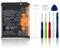 New SwarKing HB596074EEW - Batteria di ricambio compatibile con Huawei P40 Pro ELS-NX9 ELS-N04 Mate 40 40e con toolkit