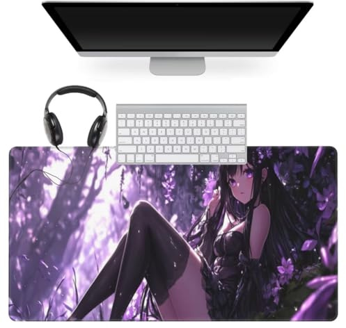 Alfombrilla Ratón XXL 1600 x 800 mm, Anime Alfombrilla de Ratón con Base de Goma Antideslizante, Alfombrilla Escritorio Impermeable Alfombrilla Ratón Gaming Desk Mat, Mouse Pad para Gamer Manga qw685