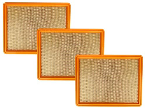 vhbw Set de 3x filtres d'aspirateur compatible avec Würth Master ISS 54 HO aspirateur - Filtre principal, filtre plissé plat