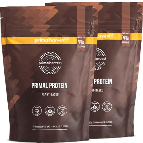 Primal Harvest Protein – Schoko, vegan, gluten- & milchfrei