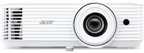 Acer H6546 DLP-Beamer - 1080p Full HD (1.920 x 1.080 Pixel), 5.200 ANSI Lumen, 10.000:1 Kontrast, 3D, Keystone, 1x 3 Watt Lautsprecher, HDMI (HDCP), weiß, Home Cinema