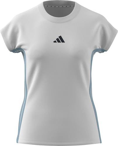 adidas Damen Essentials 3-Stripes Single Jersey Tee T-Shirt (1er Pack)