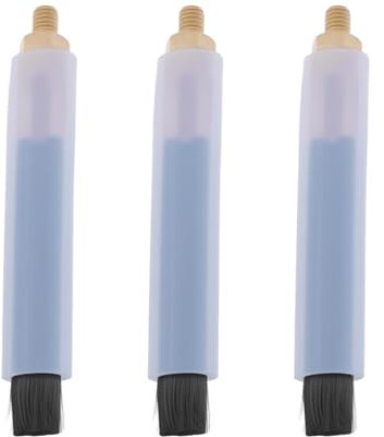 Be In Your Mind 3x Cepillos de Soldadura con Cabezal de Cobre M6 para Limpieza de Juntas de Soldadura Y Pulidora. Limpiador de Costuras de Soldadura.