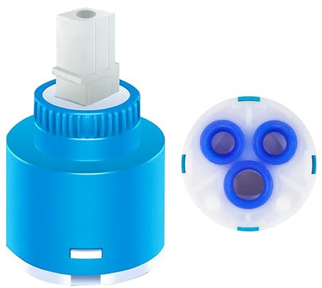 35 mm Cartuchos Grifos de Cerámica 121894 para Alta Presión Repuesto para Muchos Grifo Monomando de Cocina Ducha y Lavabo Compatible para Blanco Villeroy & Boch Kludi entre
