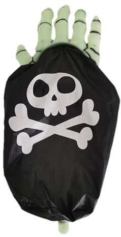 Halloween Schädel Bonbon Tasche, Geist Skelett Geist Bonbonbeutel | Skelett Handrotel Skelett Skelett Ghost Skelett Candy Kürbisstuck Lustig