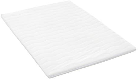 Möbelfreude Doluna Viskoschaum Topper 200 x 200 cm für Boxspringbetten & Matratzen | Höhe: 5 cm | Matratzenauflage für Betten & Doppelbetten | Ideale Körperanpassung durch Memory-Schaum