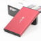 Masterstor One Touch Backup Disque dur externe USB 3.0 SATA ultra rapide 2,5 Rouge 120 Go