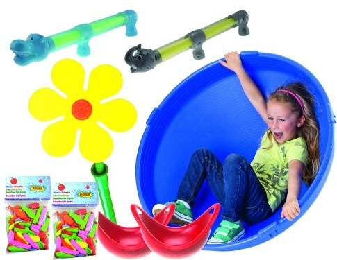 SportFit - 578-10 - Wasserspaß Set 206 - Sommer Set - Ausflugs Set - Ausflug ins Freie - Wasserspiele - Badespaß