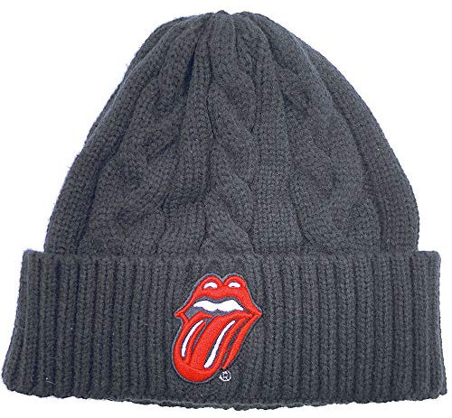 Rolling Stones Beanie Classic Tongue Black