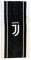 JUVENTUS Thermet Strandtuch, Weiß/Schwarz, 70 x 140 cm