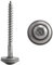 FASTON® Spenglerschrauben TORX 4,5x25 mm Edelstahl A2 V2A (100 Stück) mit Dichtscheibe 15mm ähnl. DIN 7995 Pozidriv Dichtscheibe Holzschrauben Wellplattenschrauben
