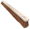 Newman and Cole 36” Wide Broom Indoor or Outdoor, Extra-Large Heavy Duty Broom Sweeping Brush for Warehouse Floors and Large Flat Surfaces (36” Natural Coco Soft Bristle Broom Head Only)…