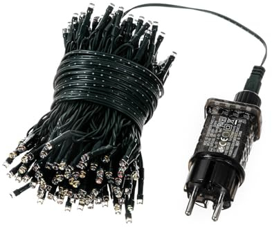 Lindby LED Lichterkette außen Strom, mit Fernbedienung (RGB, Timer, Dimmer, versch. Modi), 22,9 m, 200 LED-Lichter, IP44, Weihnachtsbeleuchtung Outdoor