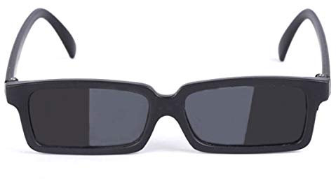 Huaqgu Lustige Spionagebrille Mit Rückansicht Spielzeug Zum Tragen Für Kinder Und Erwachsene Trickspielzeug Mit Neuartigem Design Lindert Stress Spionage Sonnenbrille Für Kinder