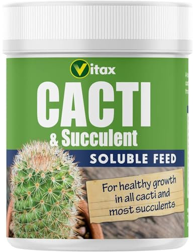 AMK® Vitax Cacti Feed 200g Cactus Plant Food Fertiliser Stronger Roots Healthy Colour Brighter Greener Garden Gardening Plants