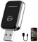 Adaptador inalámbrico 2 en 1 para Apple CarPlay y Android Auto, Convierte and roid Auto/Car Play Cableado a Inalámbrico para iOS 10+/Android 11+ y Coches de 2016+ (USB-A/C) (Negro B)