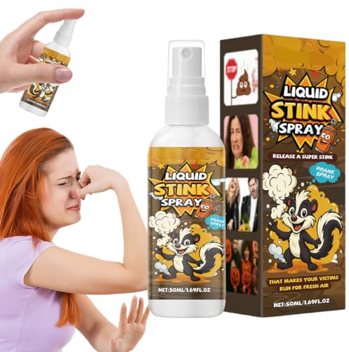 phxdance Extrastarkes, Extrem – Authentischer Gestank für ultimative Streiche & Rache, der perfekte Scherzartikel für Erwachsene, Lustige Halloween Party Streichspielzeug