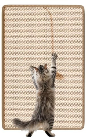 Cat Scratcher - Kratzbrett Für Kätzchen Mit Spielzeugbällen