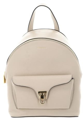 Coccinelle Leder Freizeitrucksack Beat Generatio Backpack Sandshell beige