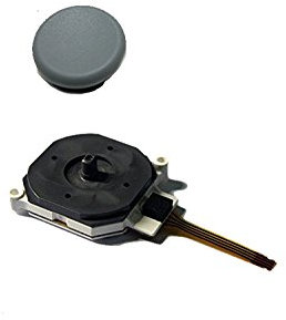 New Replacemen 3D Button Analog Controller Joystick Stick for Nintendo 3DS LL/XL With Stick Cap.