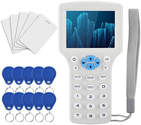 Sonew Handheld RFID Kartenleser Kopierer 3,2-Zoll-HD-Farbbildschirm Smart ID Kartenleser Türzugriffskontrollsensor