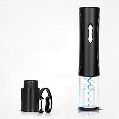 LTLWSH Sacacorchos Electrico, abridor de Botellas de Vino, Kit de destapador de Vino inalámbrico a batería con Cortador de Papel de Aluminio