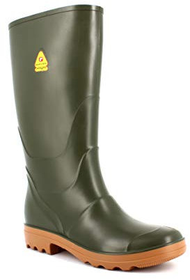 Nora Country, Stivali da Lavoro Unisex Adulto, Verde, 40