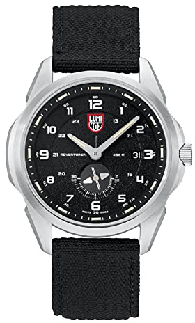 Luminox – Atacama Adventurer Field Men’s Watch 42 mm, 1700 Series, Quartz Field & Military Watch, Stainless Steel Case, Sapphire Crystal, 200 m Water Resistant, Self-Illuminating
