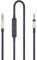 Audio Replacement Cable with in-Line Mic Remote Volume Control Compatible with Sennheiser Momentum, Momentum 2.0, HD1 Headphones, Audio Cord Compatible with Samsung Galaxy Huawei Android