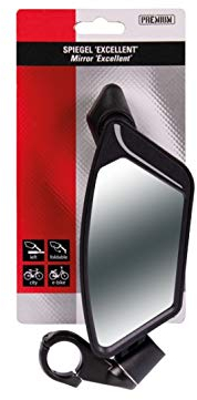 Simson Spiegel Excellent, Schwarz, One-fit