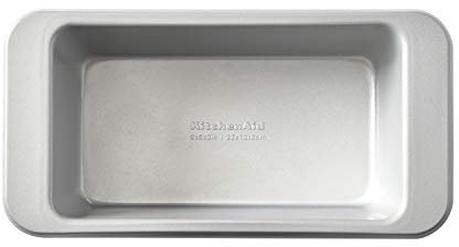 KitchenAid Kastenform aus Stahl, antihaftbeschichtet, 22,9 x 12,7 cm, silberfarben