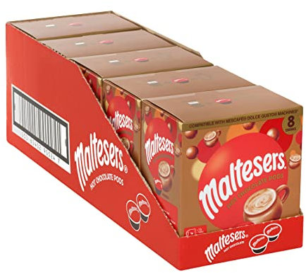 Maltesers Cacao - Dolce Gusto Compatibles 40 Cápsulas - Chocolate caliente