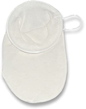 Teenetz Baumwolle Teefilter Stoff Teesieb für Kannen oder Becher (7cm XL)
