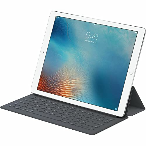 Zhixteu Tastiera Intelligente a 64 Tasti Compatibile per iPad Pro 9.7 1a Generazione, Tastiera Impermeabile, Grigia
