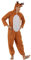 EraSpooky Costume de Wapiti de Noël pour Adultes Costume de Cosplay de la Veille de Noël Cadeaux pour Enfants