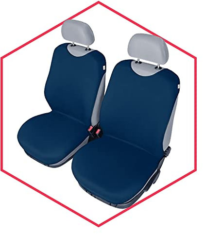 Saferide Autositzbezüge Autositzschoner Sitzbezüge Kompatibel mit Reanult Twingo Vorne 1+1 Auto Sitzbezug 100% Baumwolle Autositzauflage Autositz Sitzauflagen Tuning Auto Zubehör Innenraum