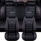 XENITE Autositzbezüge für Ford C-Max 2010-2015 2016 2017 2018 2019, Custom Car Seat Cover Sets Full Set Sitzbezüge Sitzbezug Auto Zubehör Innenraum,BlackRed