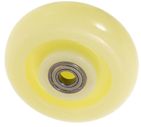 CLISPEED 4 Industrial Casters Cart Ball Bearing Guide Pulley Lawn Mower Wheels Hand Truck Wheels Mower Replacement Wheels Small Bearing Rollers Universal Wheel Nylon Single Wheel