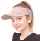 Sukeen Schnelltrocknende Sonnencap Damen Visor Cap Kinder,UV-Schutz Sonnenschild Visor 5-12 Jahre Mädchen Jungen,Cooles Elastisches Visier mit schweißabsorbierendem, atmungsaktivem Schweißband-Rosa