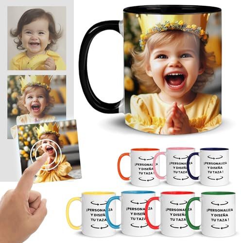Anak Anak Tazas personalizadas con foto y texto | Regalos personalizados | Taza personalizada | Regalo personalizado | Regalos personalizados para mujer | Taza Magica