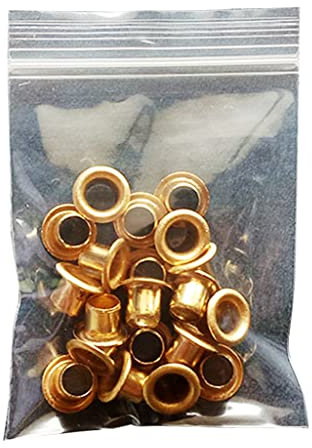 20 Stück Kerzentülle, spezielle Öse, Metall-Knopfloch für Tabletten, Kerzen
