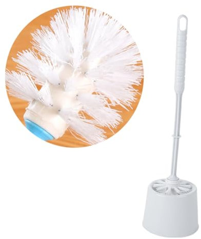Ensemble Brosse WC Salle de Bain Brosse de Toilette et Support - Balayette WC PRETYZOOM